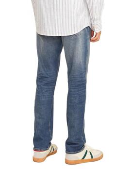 Pantalón vaquero Jack&Jones Mike azul desgastado para hombre