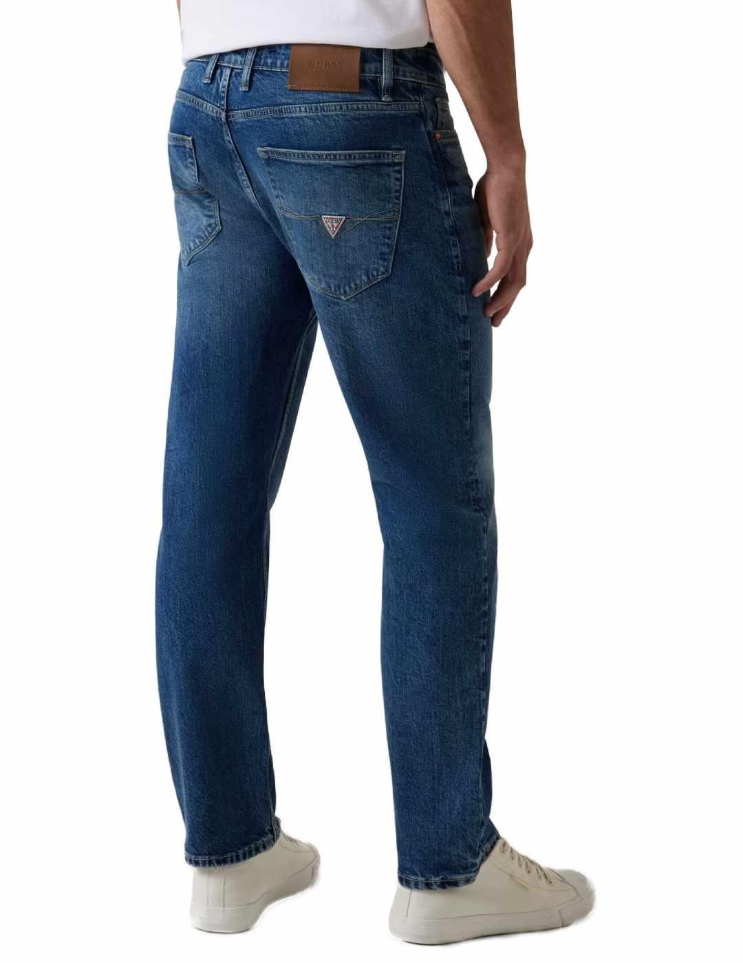 Pantalón vaquero Guess Angel azul marino para hombre