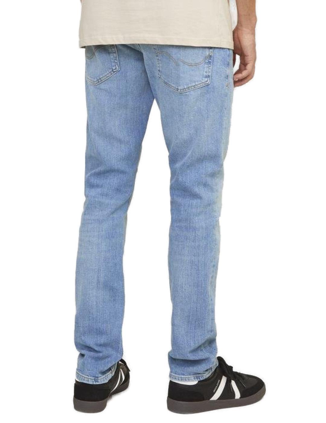 Pantalón vaquero Jack&Jones Glenn azul claro para hombre