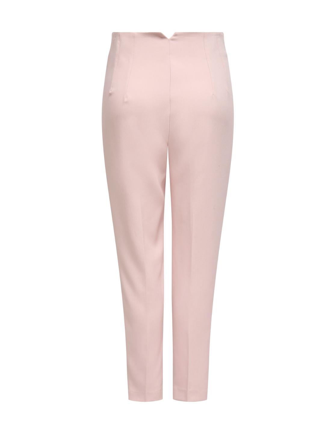 Pantalón Only Raven rosa de traje regular para mujer