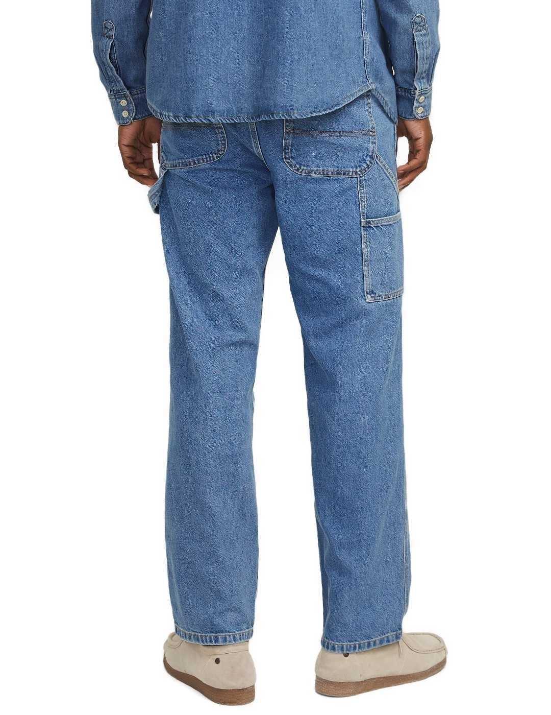 Pantalón vaquero Jack&Jones Eddie azul medio para hombre