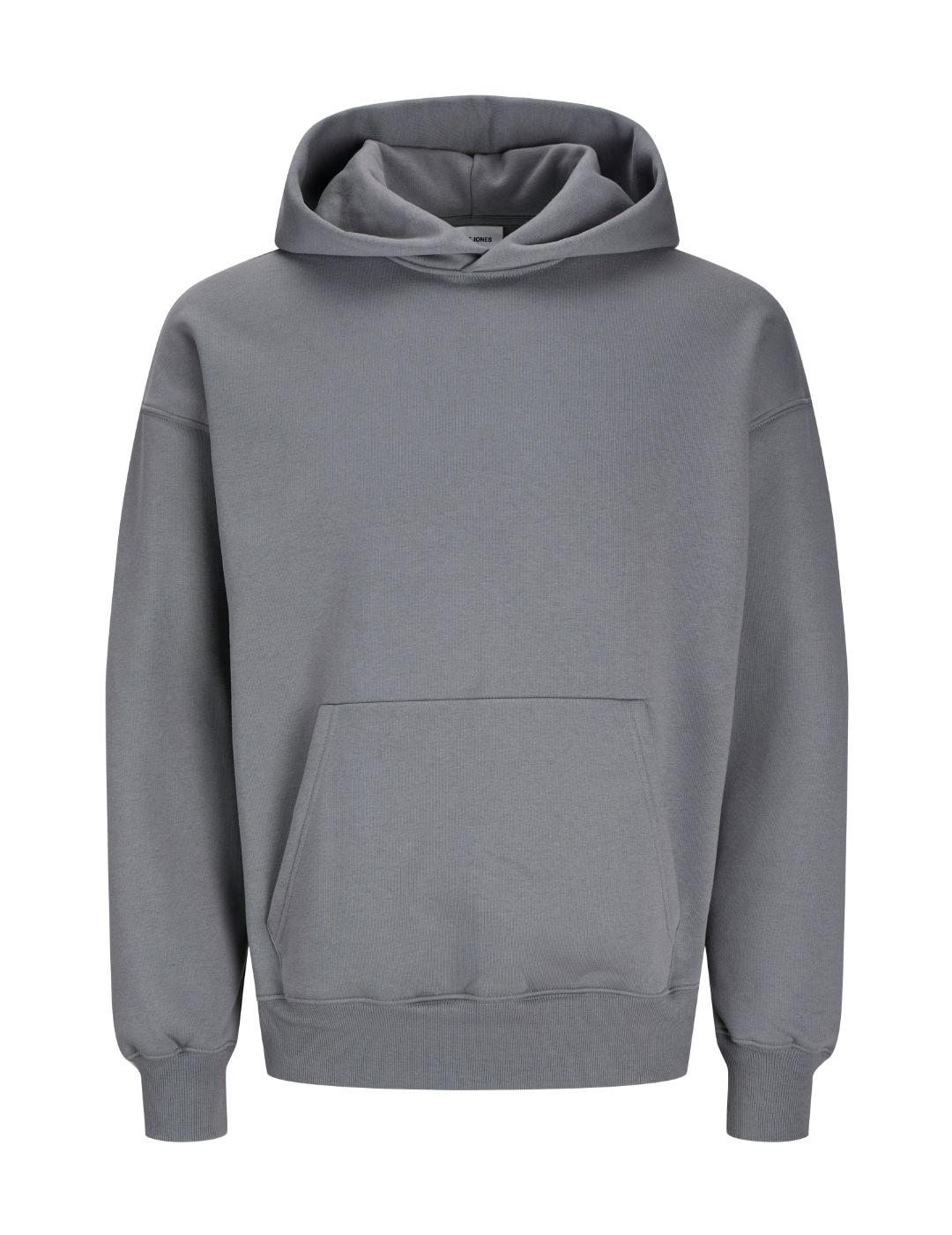 Sudadera Jack&Jones Urban gris con capucha para hombre