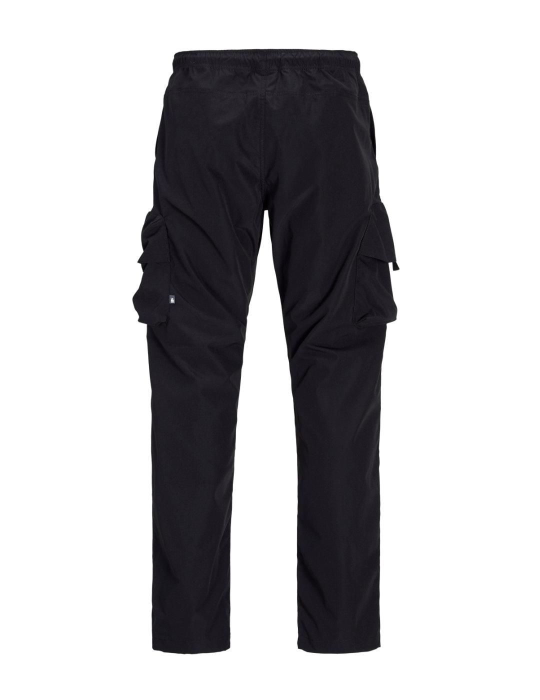 Pantalón Jack&Jones Kane cargo negro relaxed para hombre