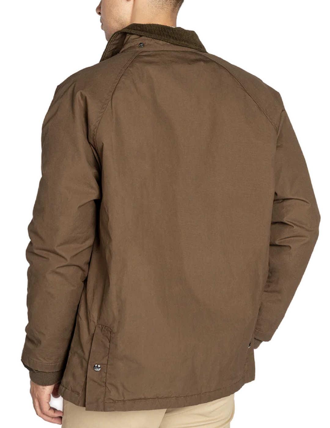 Chaqueta Harper&Neyer Barbour marrón con pana para hombre