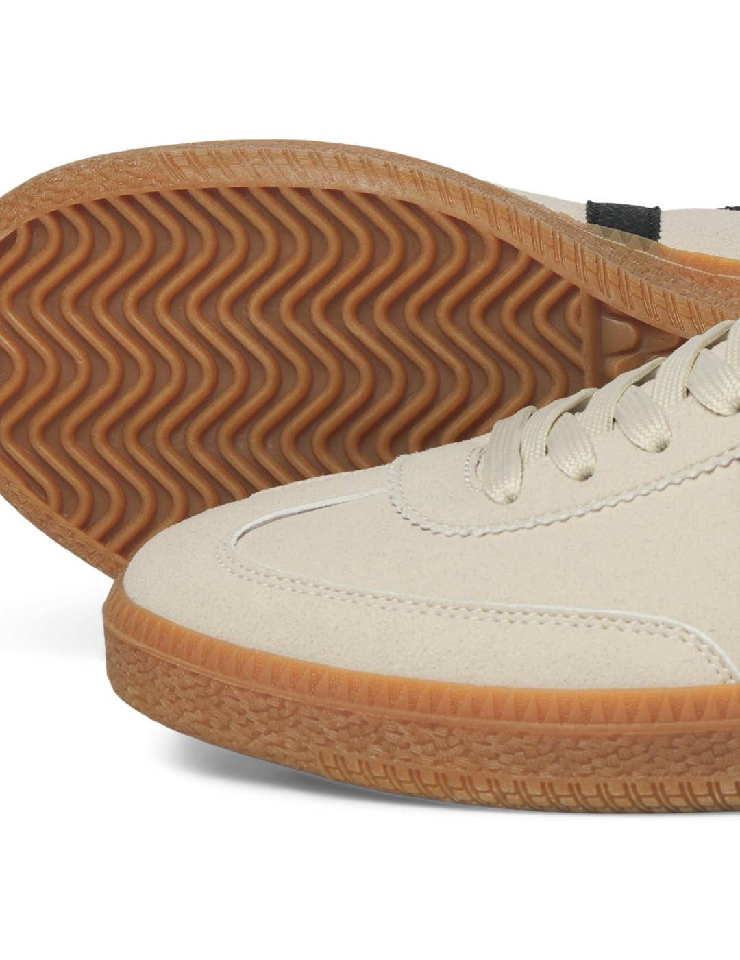 Zapatillas Jack&Jones Kirk beige y negro para hombre