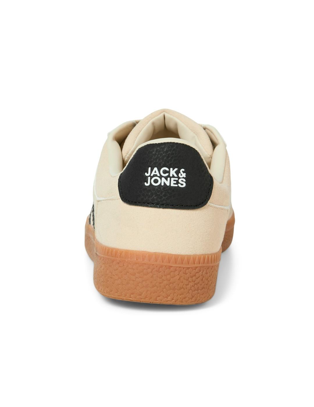 Zapatillas Jack&Jones Kirk beige y negro para hombre