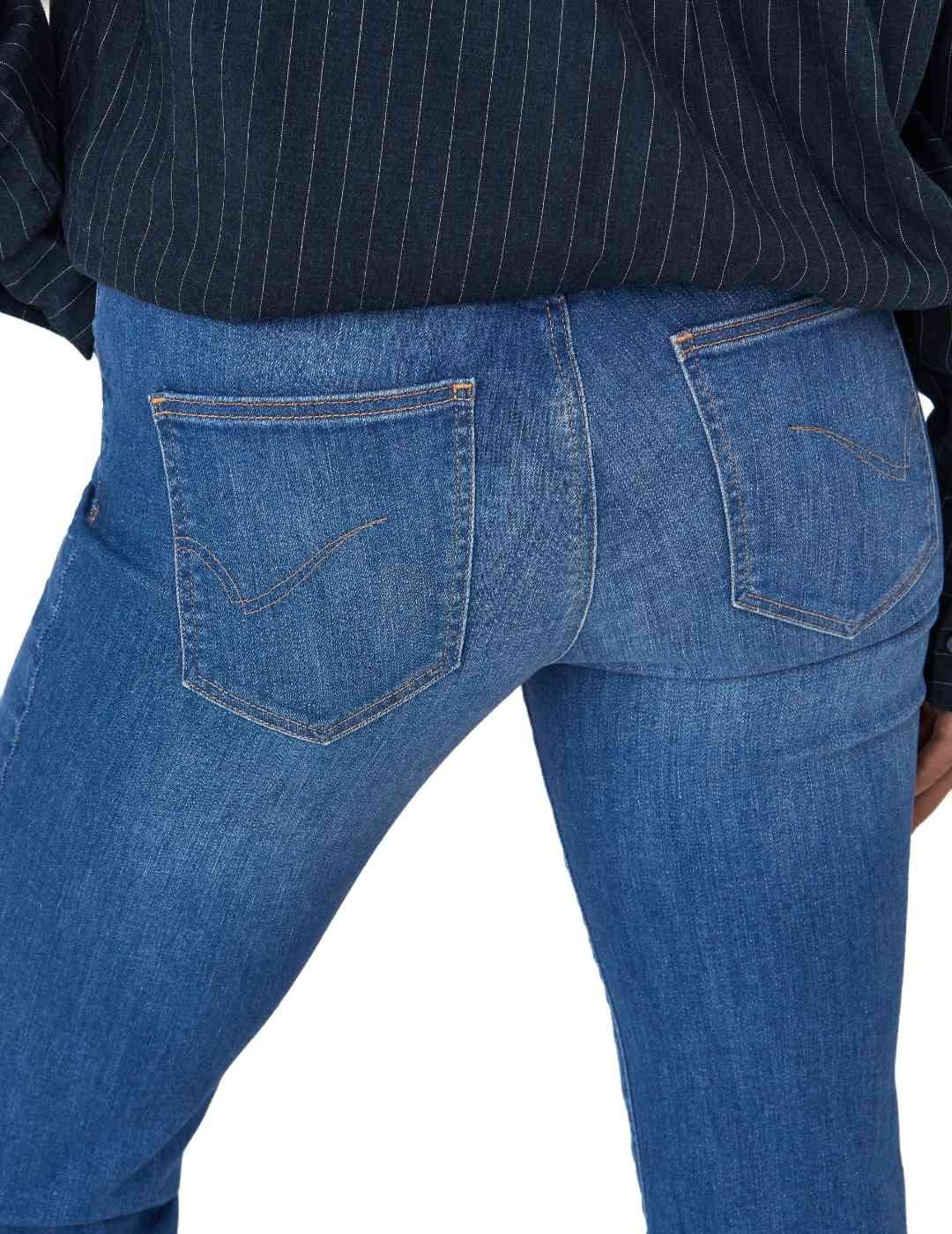 Pantalón vaquero Only Ann-Kenya azul medio de mujer