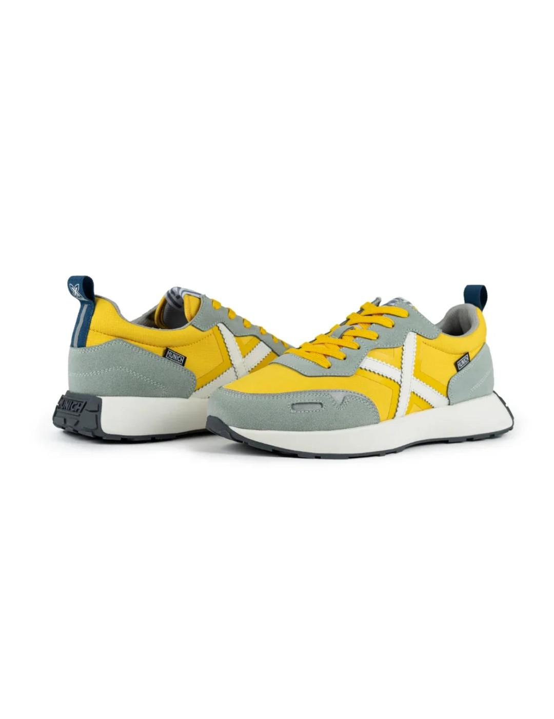 Zapatillas deportivas Munich Xemine 76 amarillo de hombre