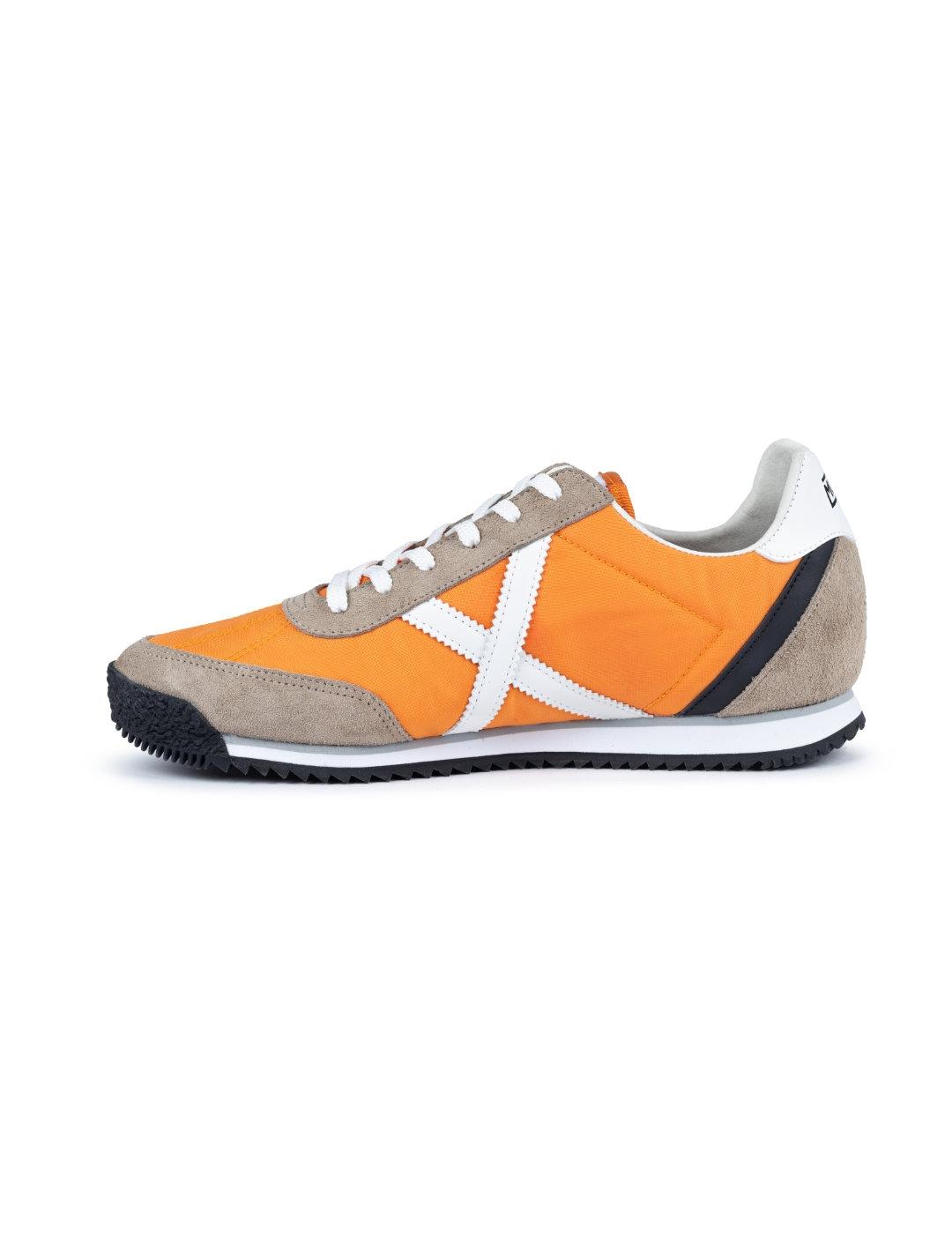 Zapatilla deportiva Munich Riber 02 naranja para hombre