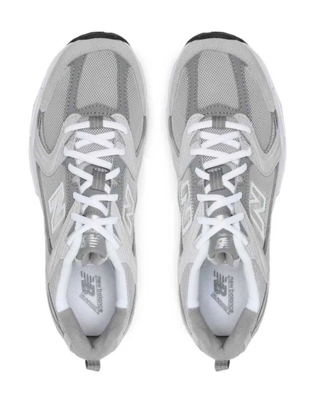 Zapatillas deportivas New Balance 530 gris para hombre