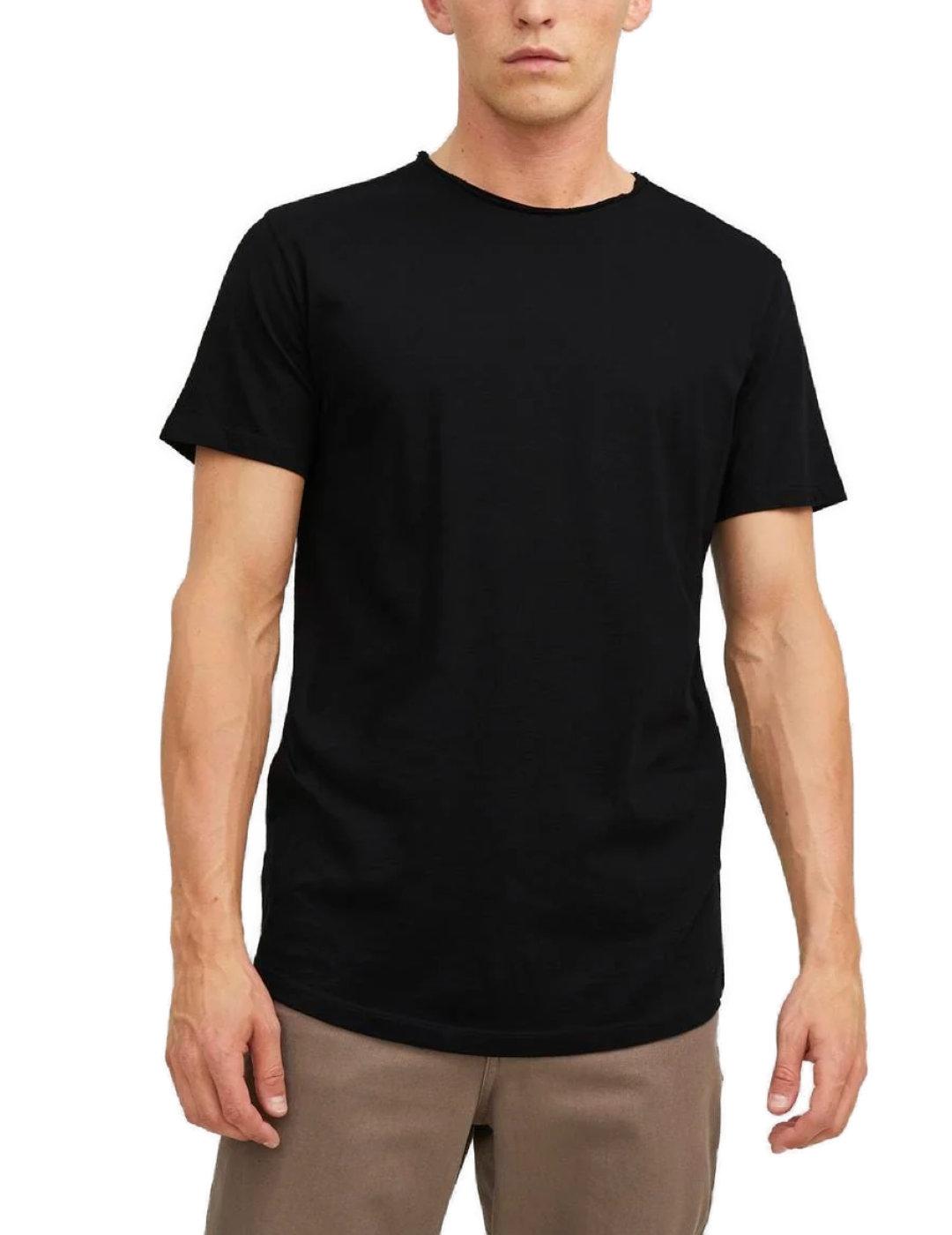 Camiseta Jack&Jones Basher negra manga corta para hombre