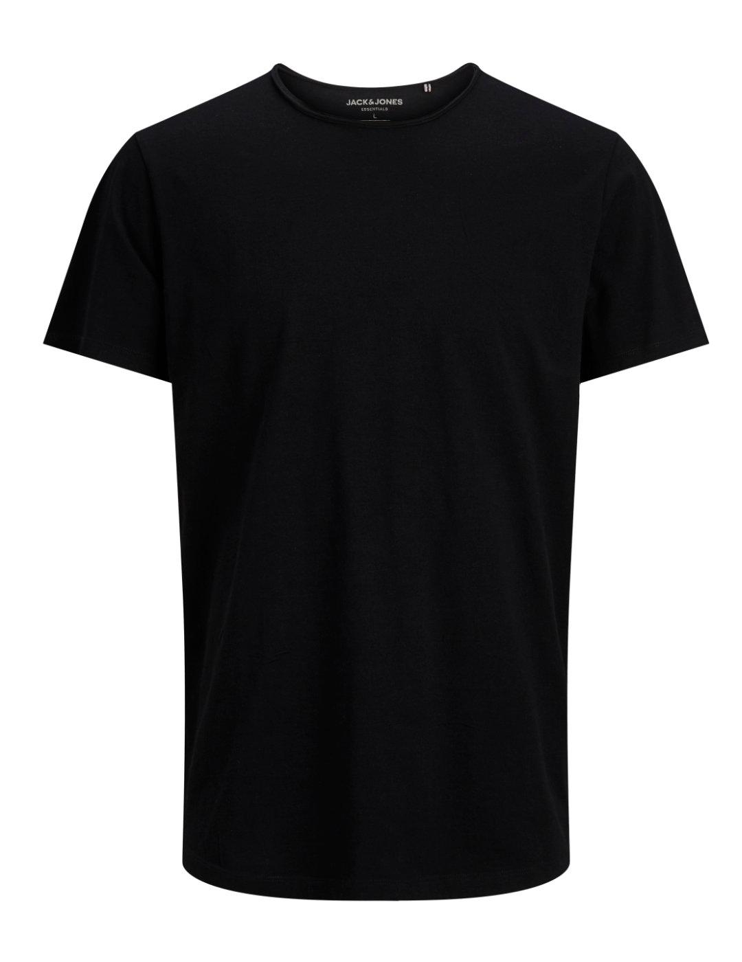 Camiseta Jack&Jones Basher negra manga corta para hombre