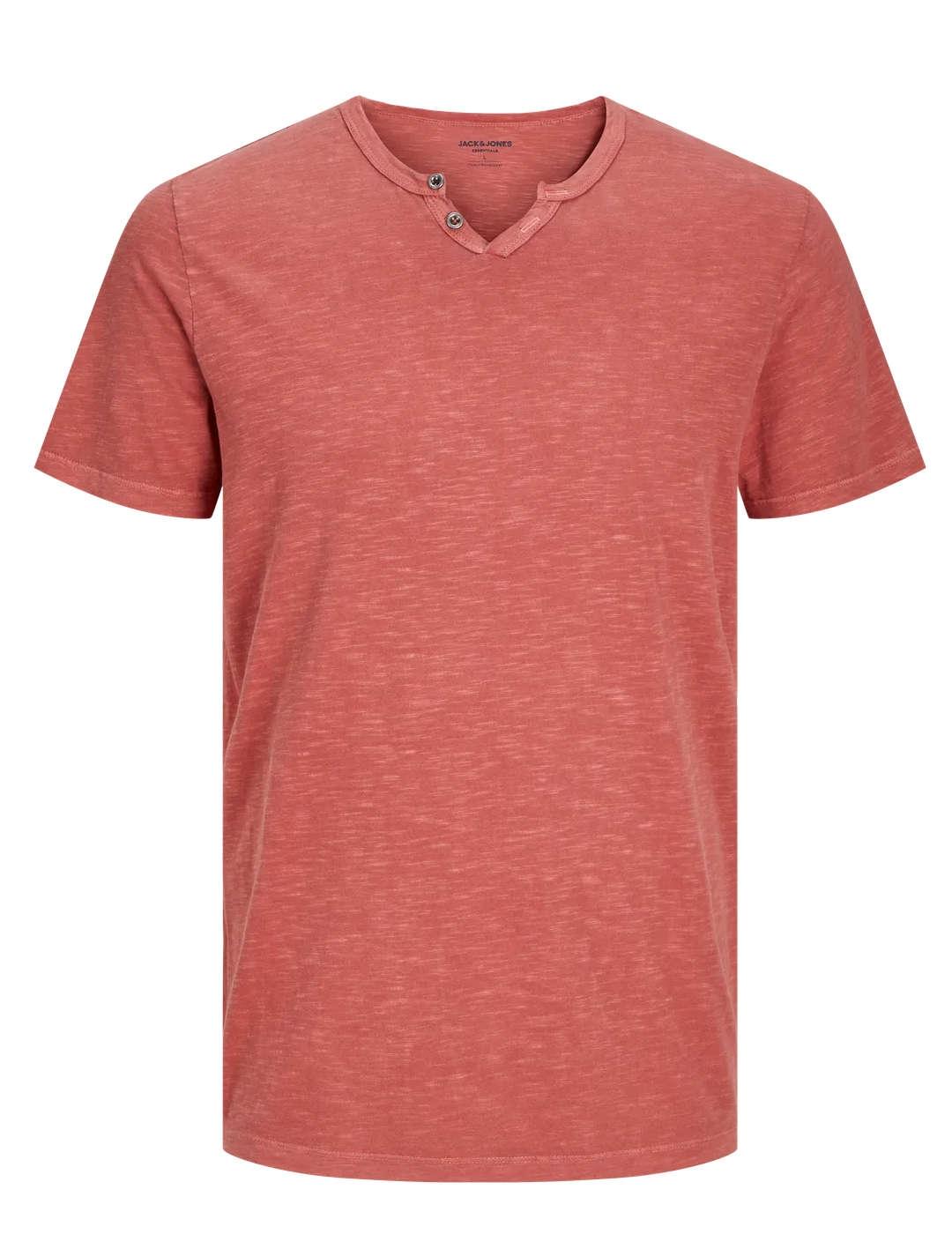 Camiseta Jack&Jones Esplit coral manga corta de hombre