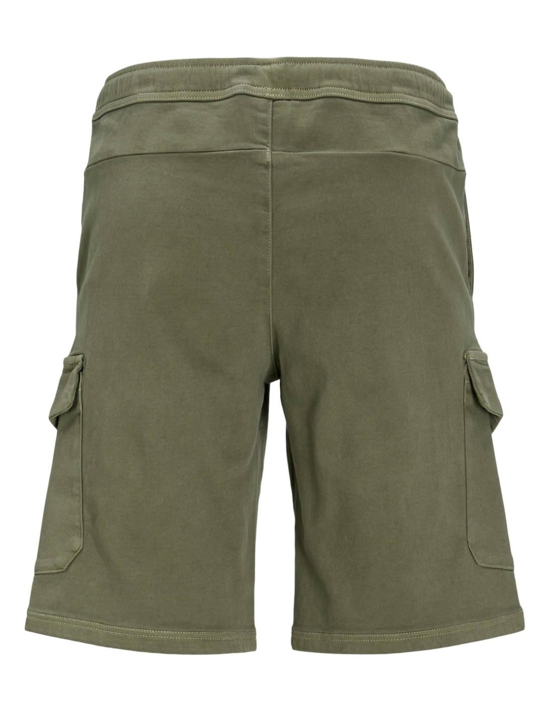 Bermuda Jack&Jones Cole cargo verde para hombre