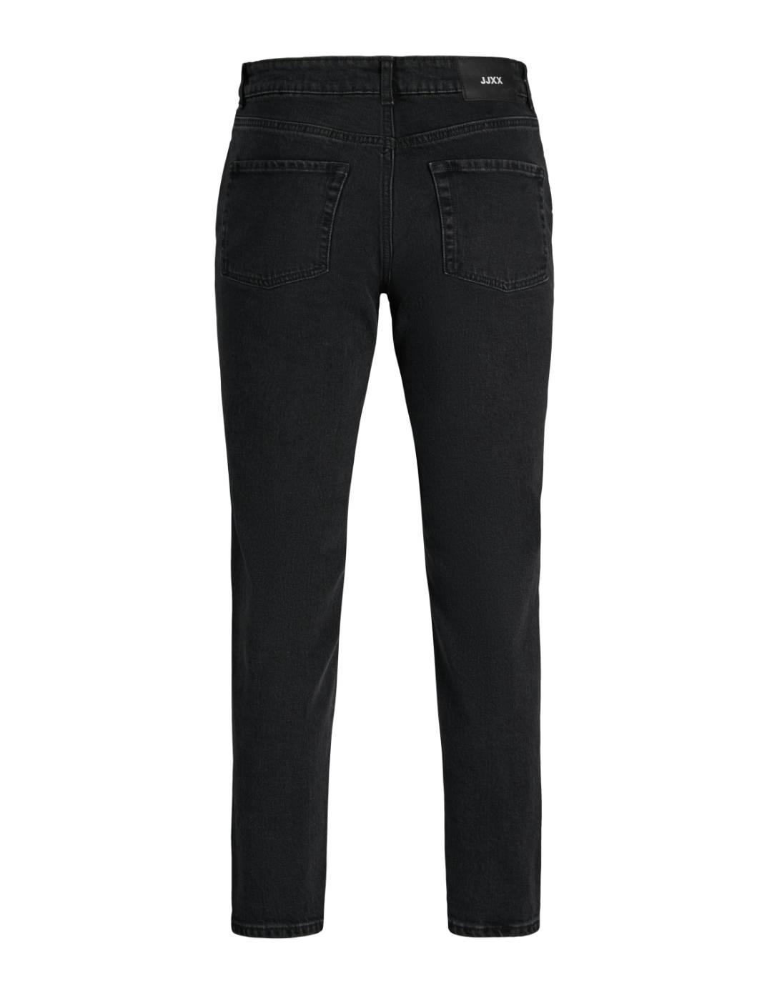 Pantalón vaquero JJXX Berlin Slim negro tiro alto para mujer