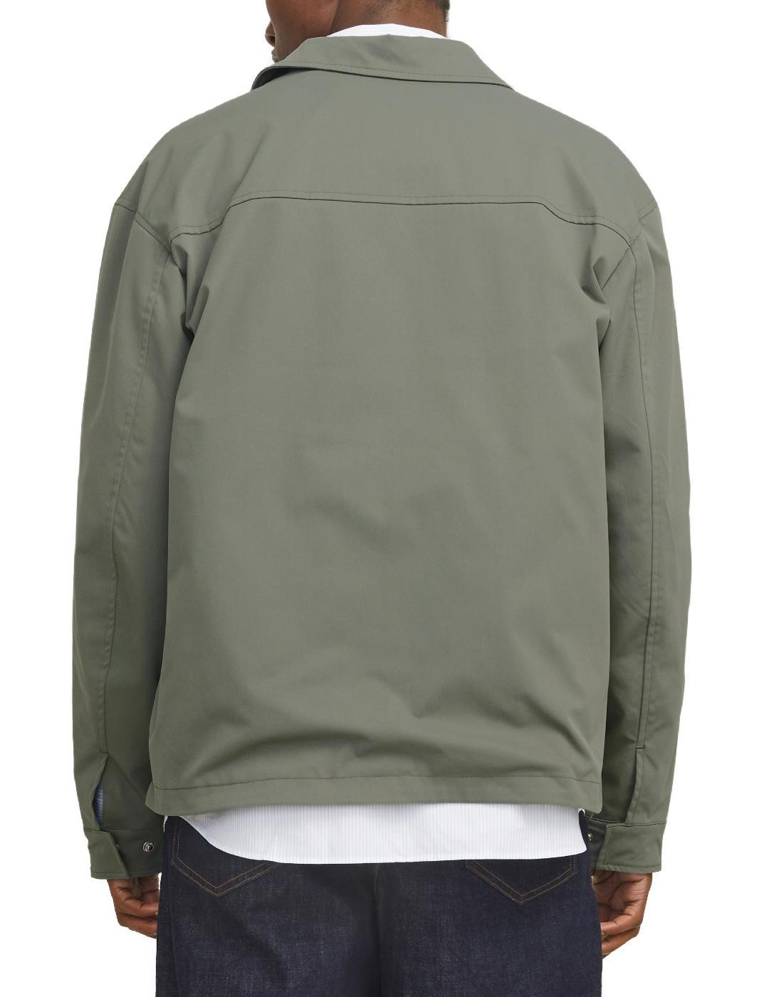 Chaqueta Jack&Jones Winson verde sin capucha para hombre