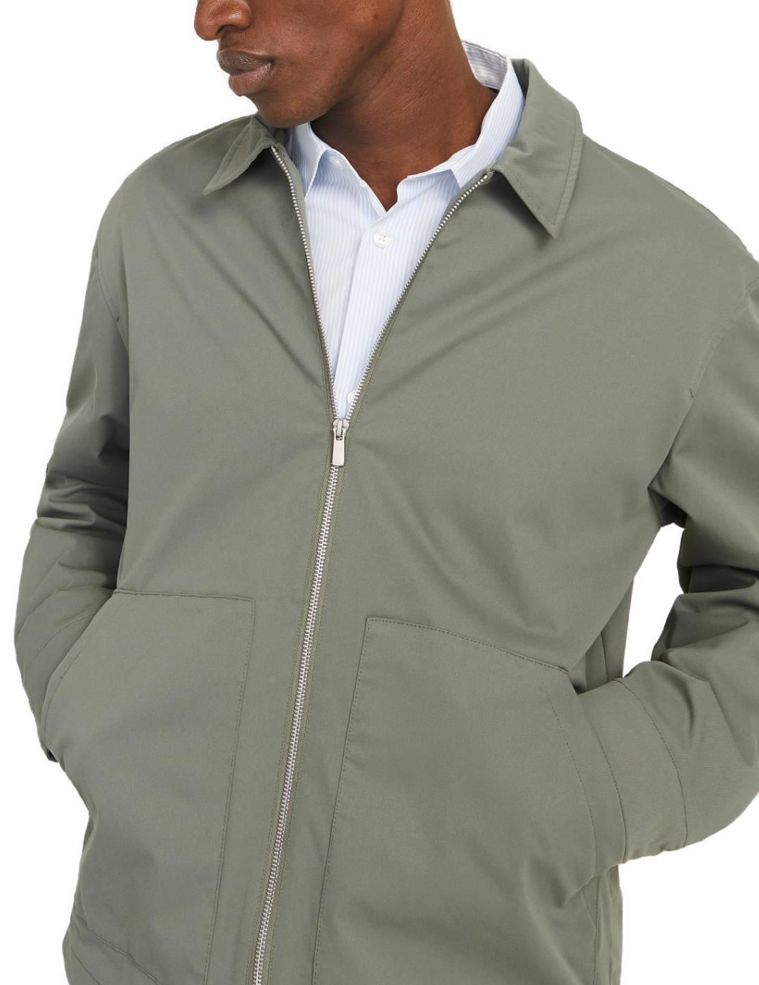 Chaqueta Jack&Jones Winson verde sin capucha para hombre