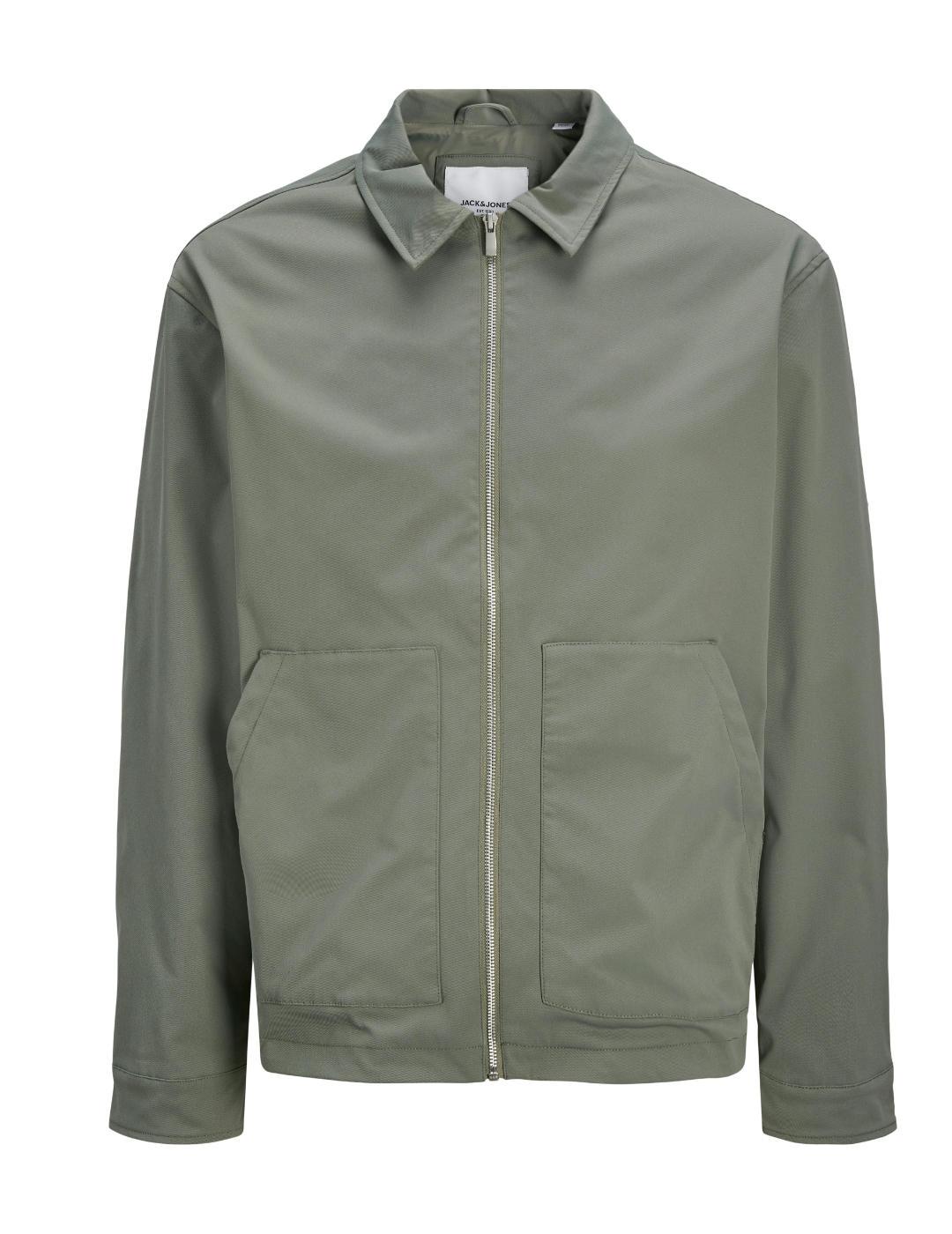 Chaqueta Jack&Jones Winson verde sin capucha para hombre