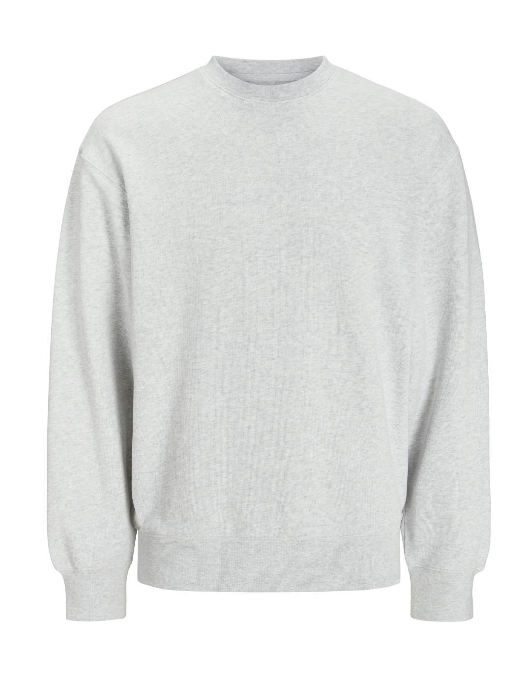 Sudadera Jack&Jones Change gris sin capucha para hombre