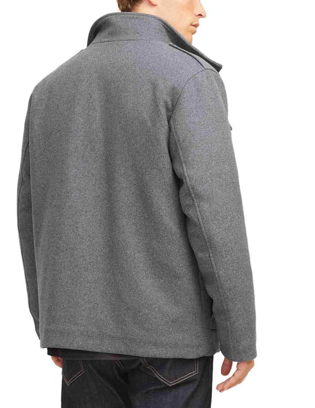 Chaqueta de paño Jack&Jones Calex gris para hombre