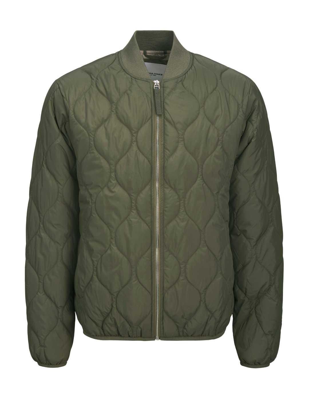 Chaqueta Jack & Jones Koda verde guateada para hombre