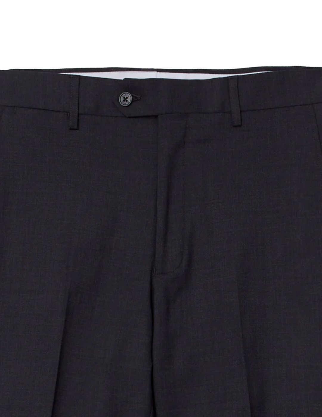 Pantalón Silbon traje stretch gris oscuro lana para hombre