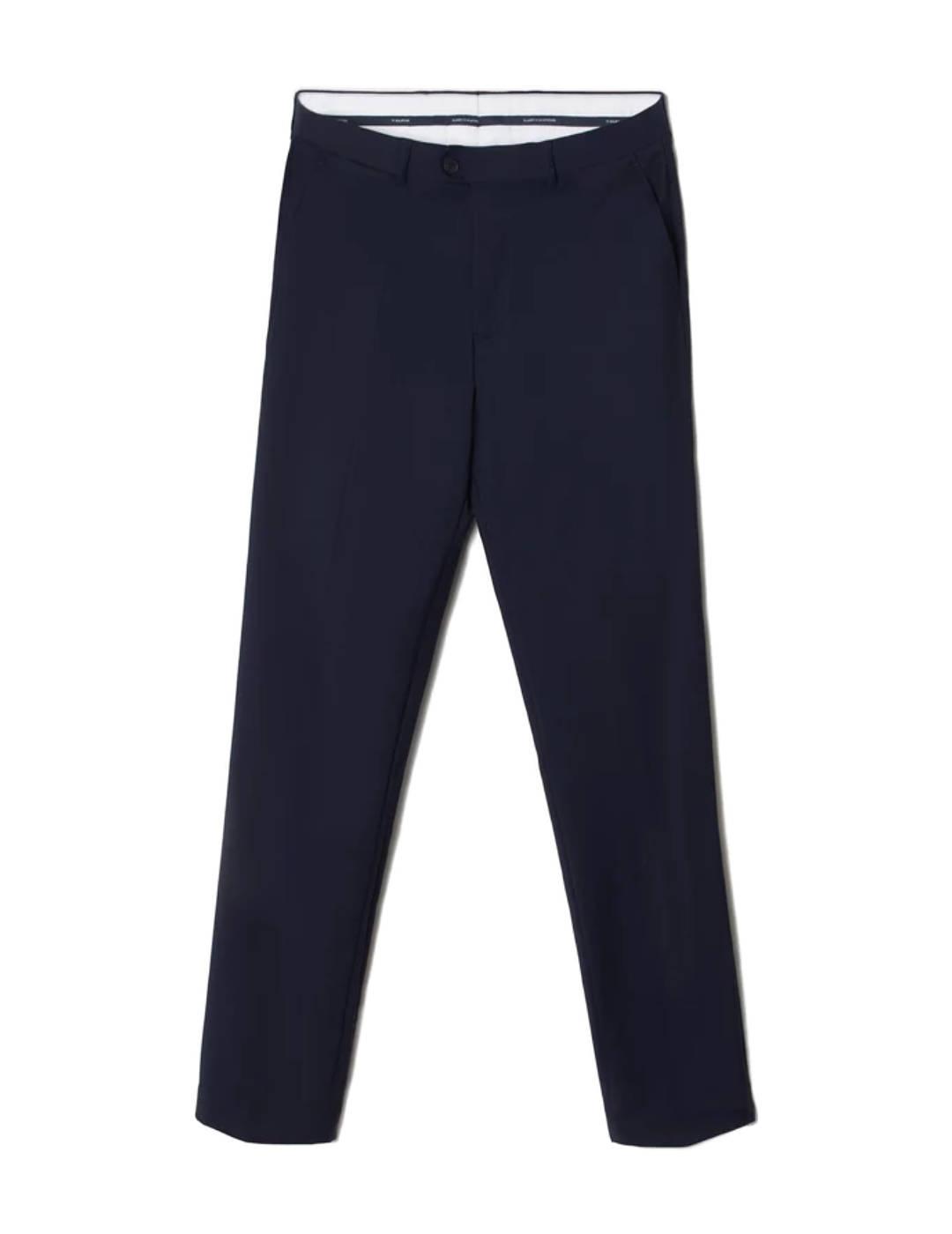 Pantalón Silbon traje stretch marino regular para hombre