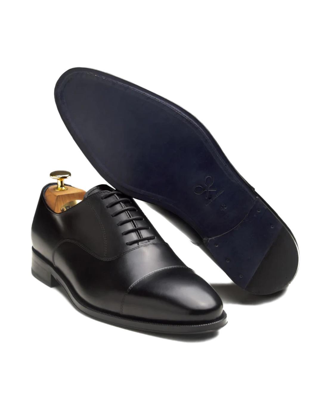 Zapato Silbon tailoring negro de vestir para hombre