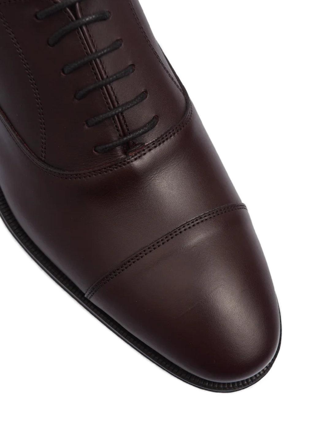 Zapato Silbon tailoring burdeos de vestir para hombre