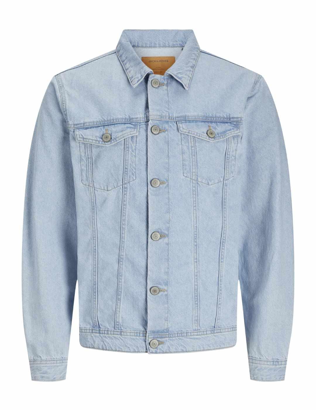 Chaqueta Jack&Jones Jean denim azul claro para hombre