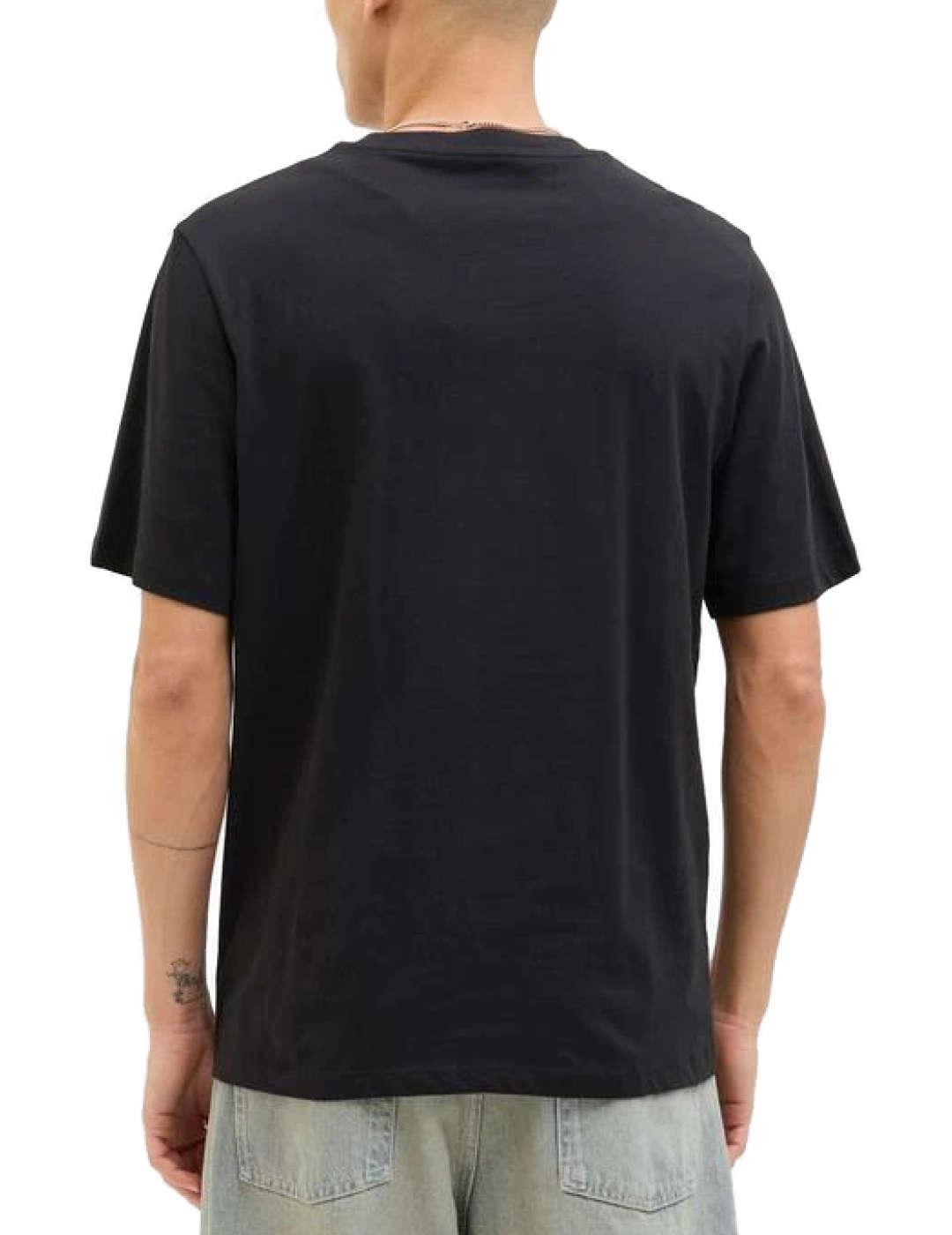 Camiseta Jack&Jones Palm negro manga corta para hombre