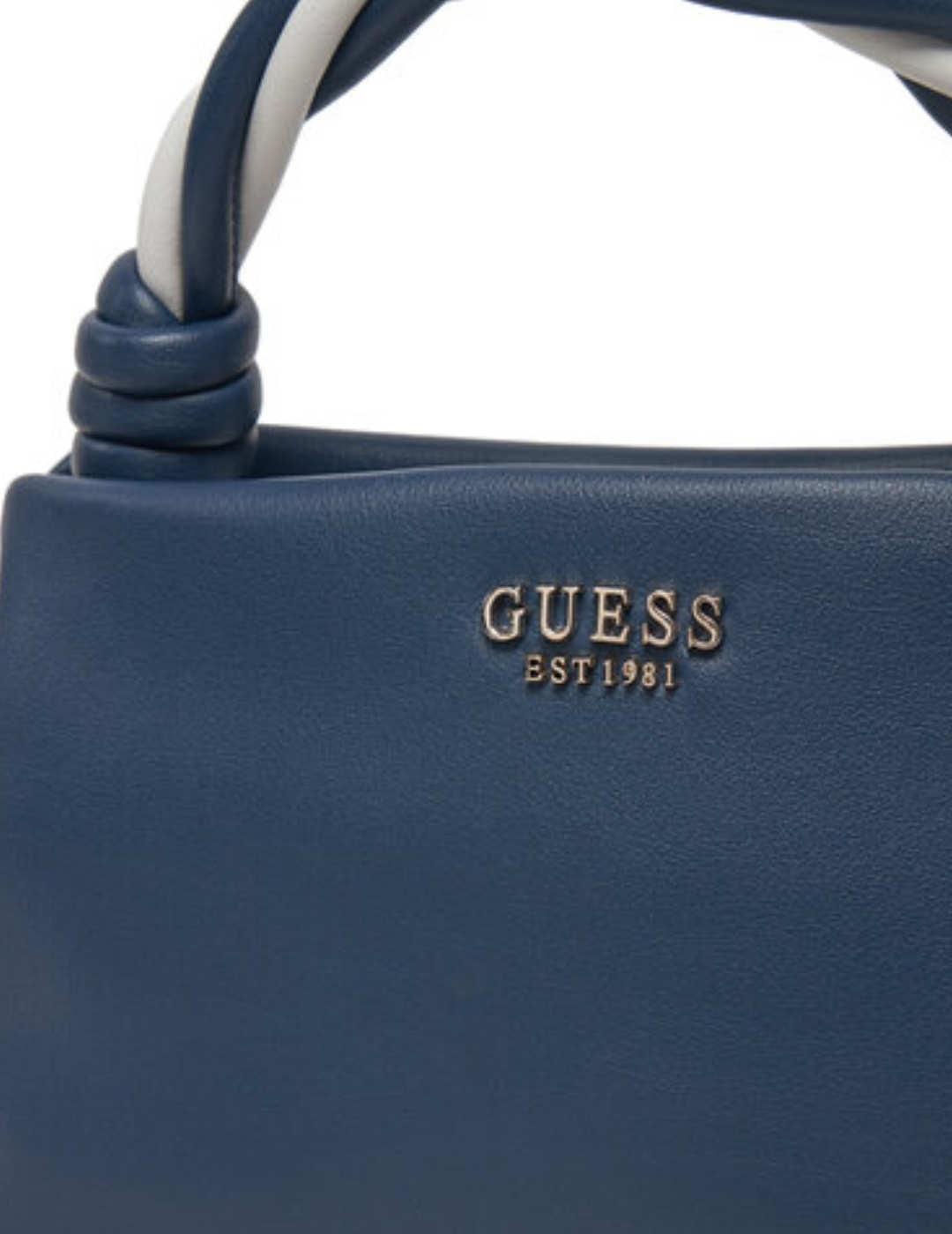 Bolso bandolera Guess Cruise Vibe azul para mujer