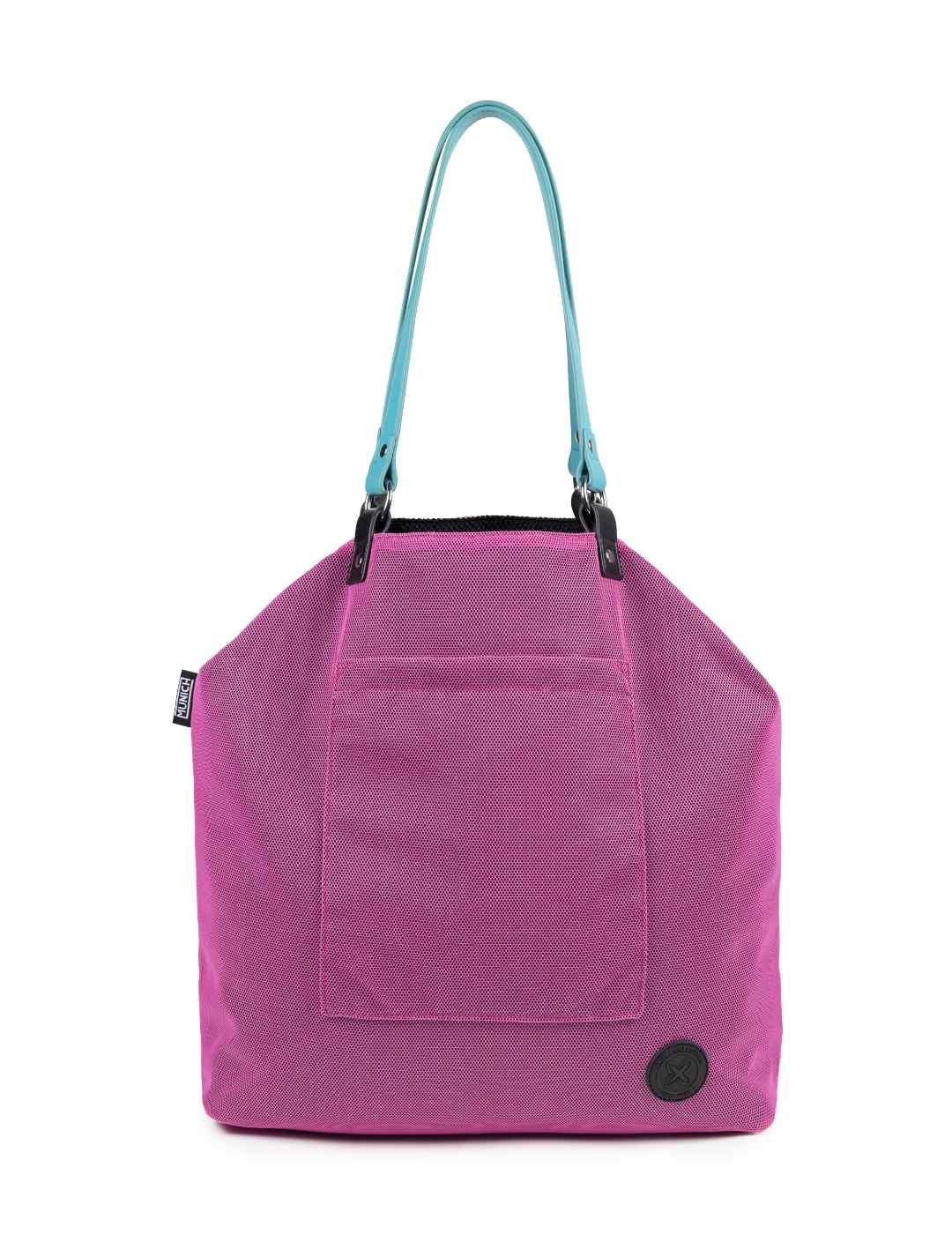 Bolsa Munich tote reversible negro y rosa para mujer