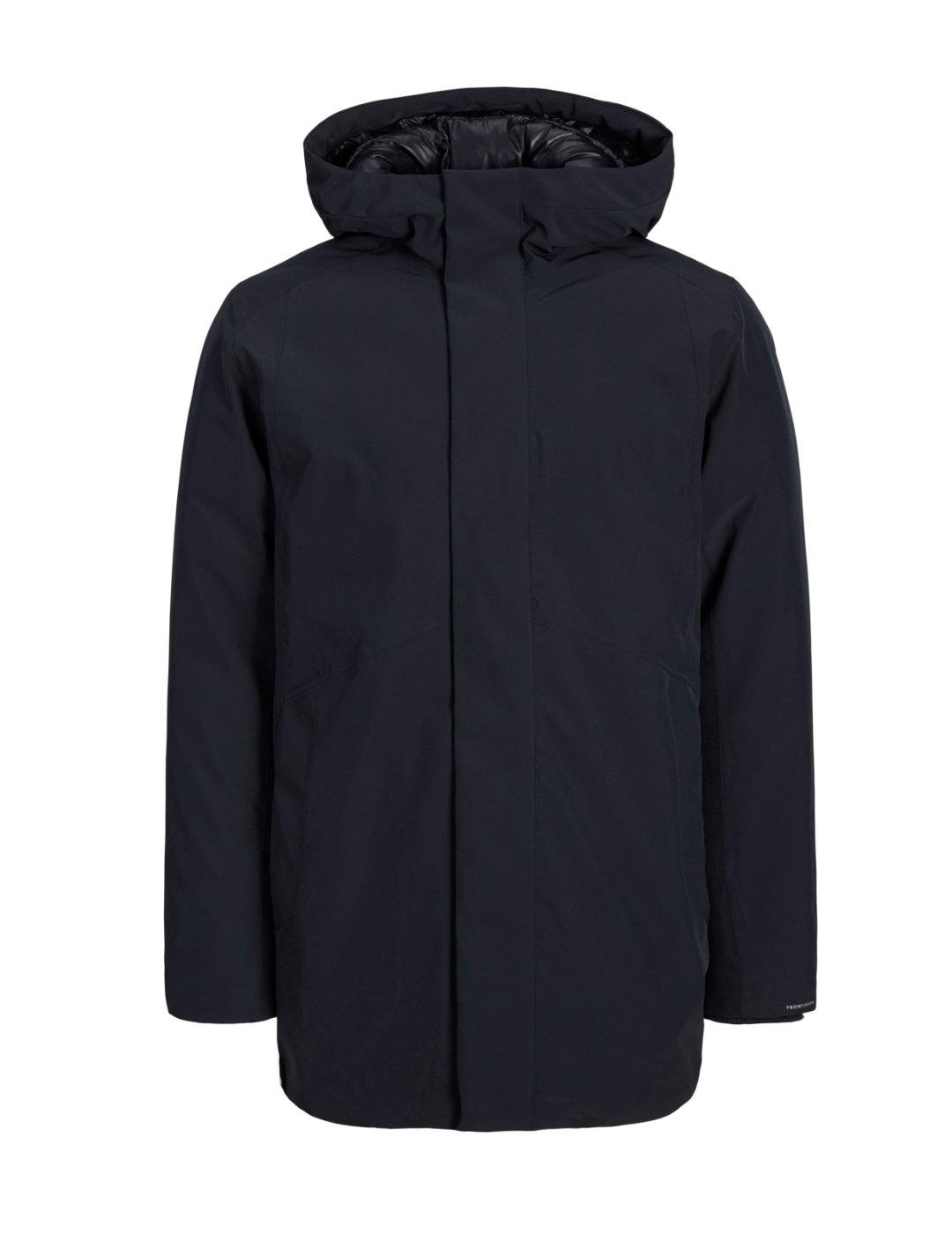 Parka Jack&Jones Keen azul marino con capucha para hombre