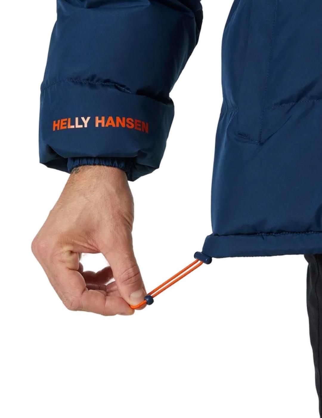 Plumas Helly Hansen reversible azul marino para hombre