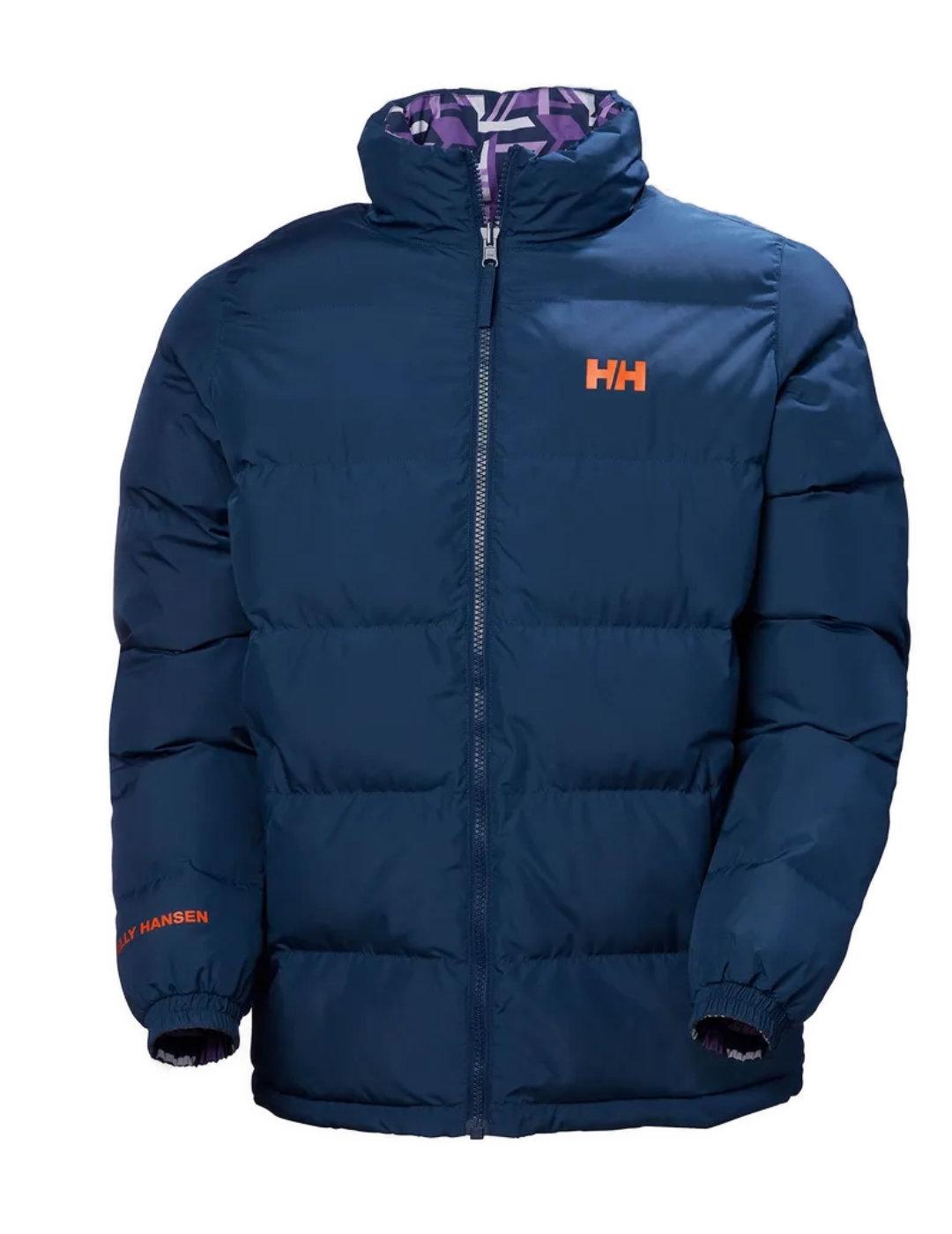 Plumas Helly Hansen reversible azul marino para hombre