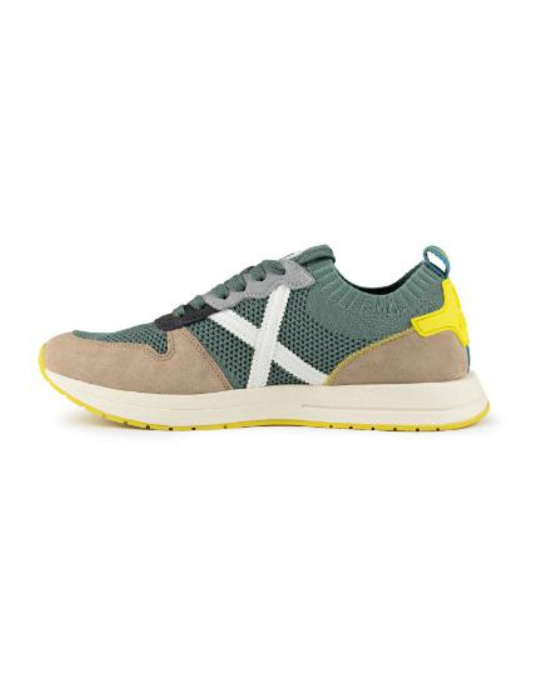 Zapatillas deportivas Munich Net 31 verde agua para hombre