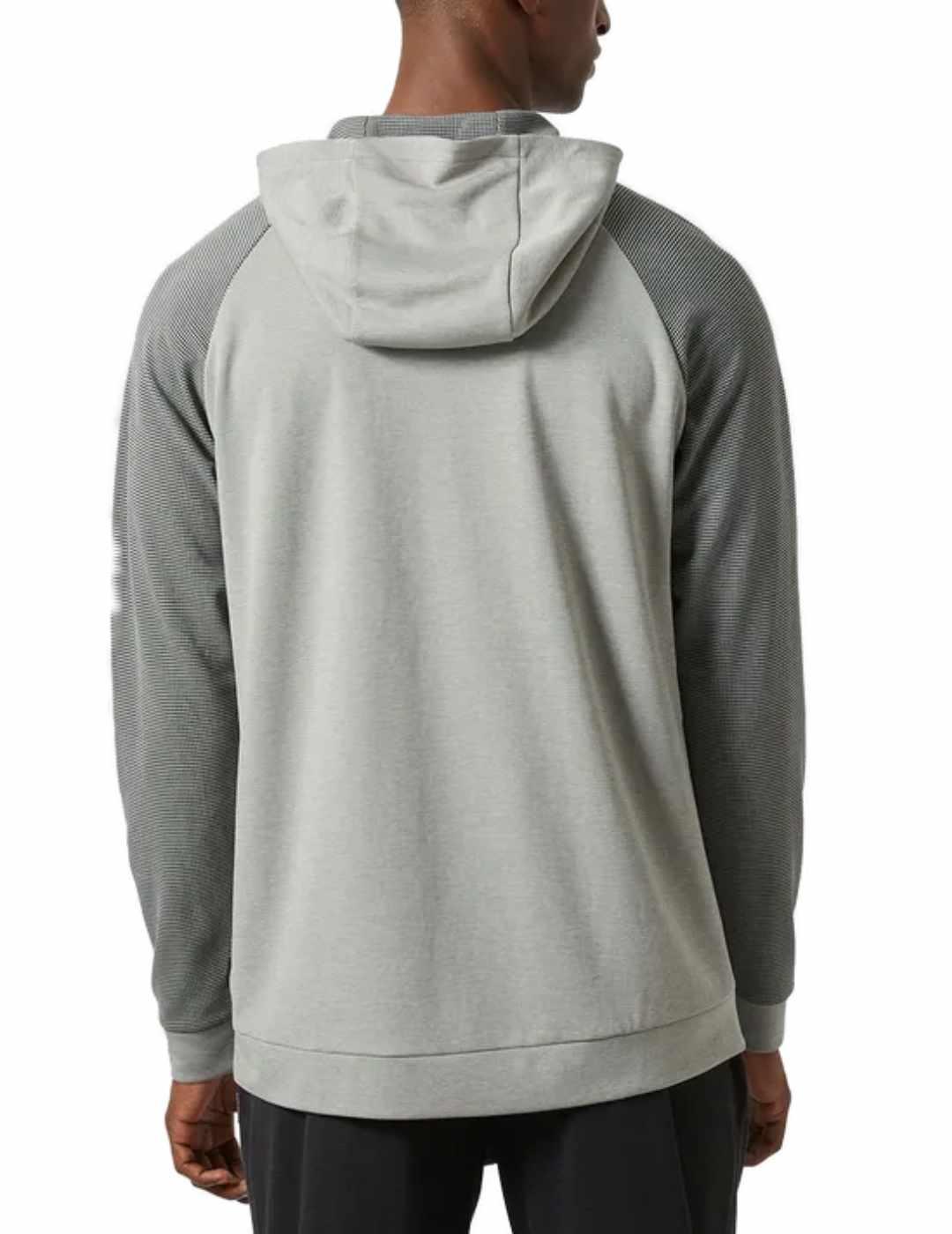 Sudadera Helly Hansen Lifa gris con capucha para hombre