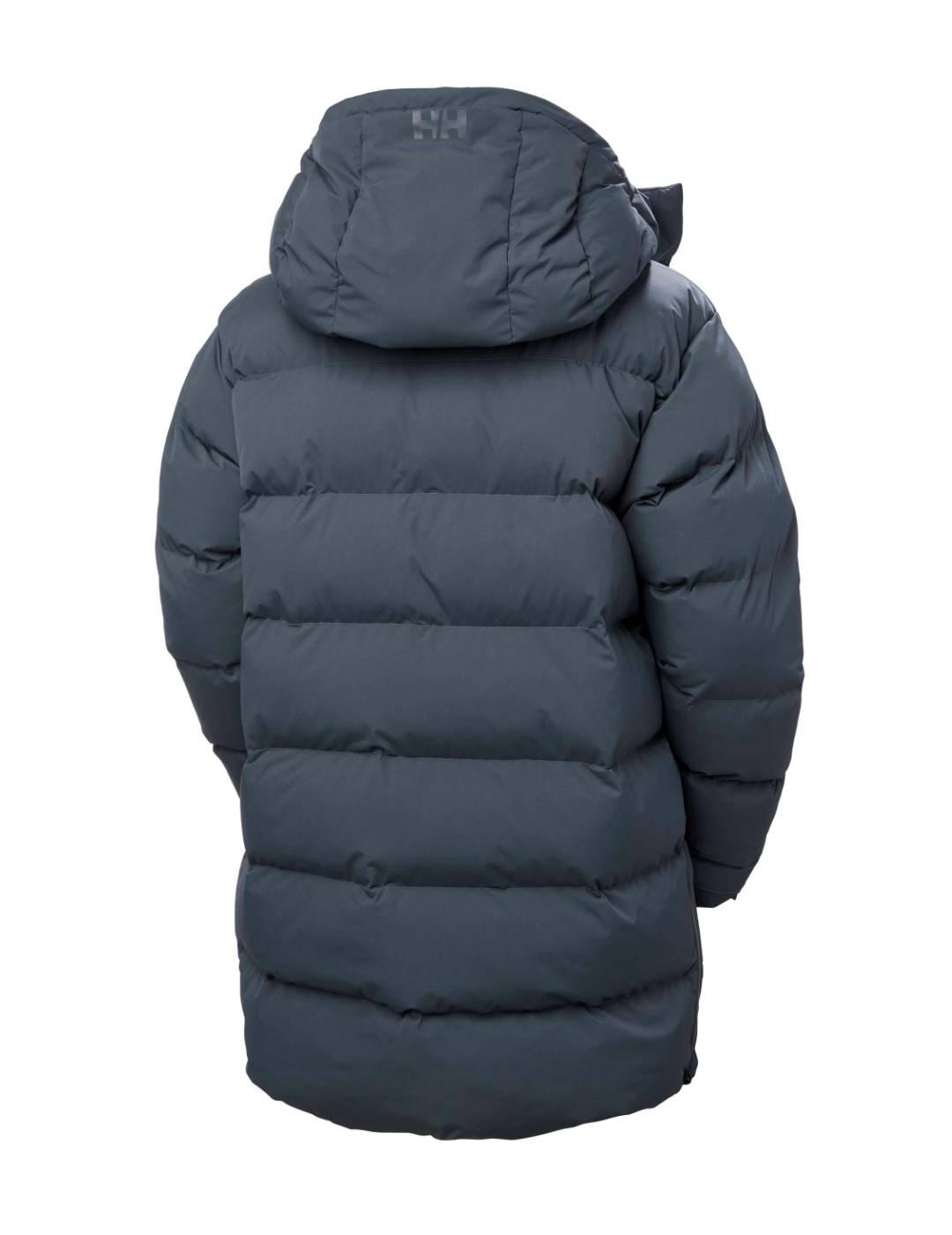 Parka Helly Hansen Aspire gris oscuro para mujer