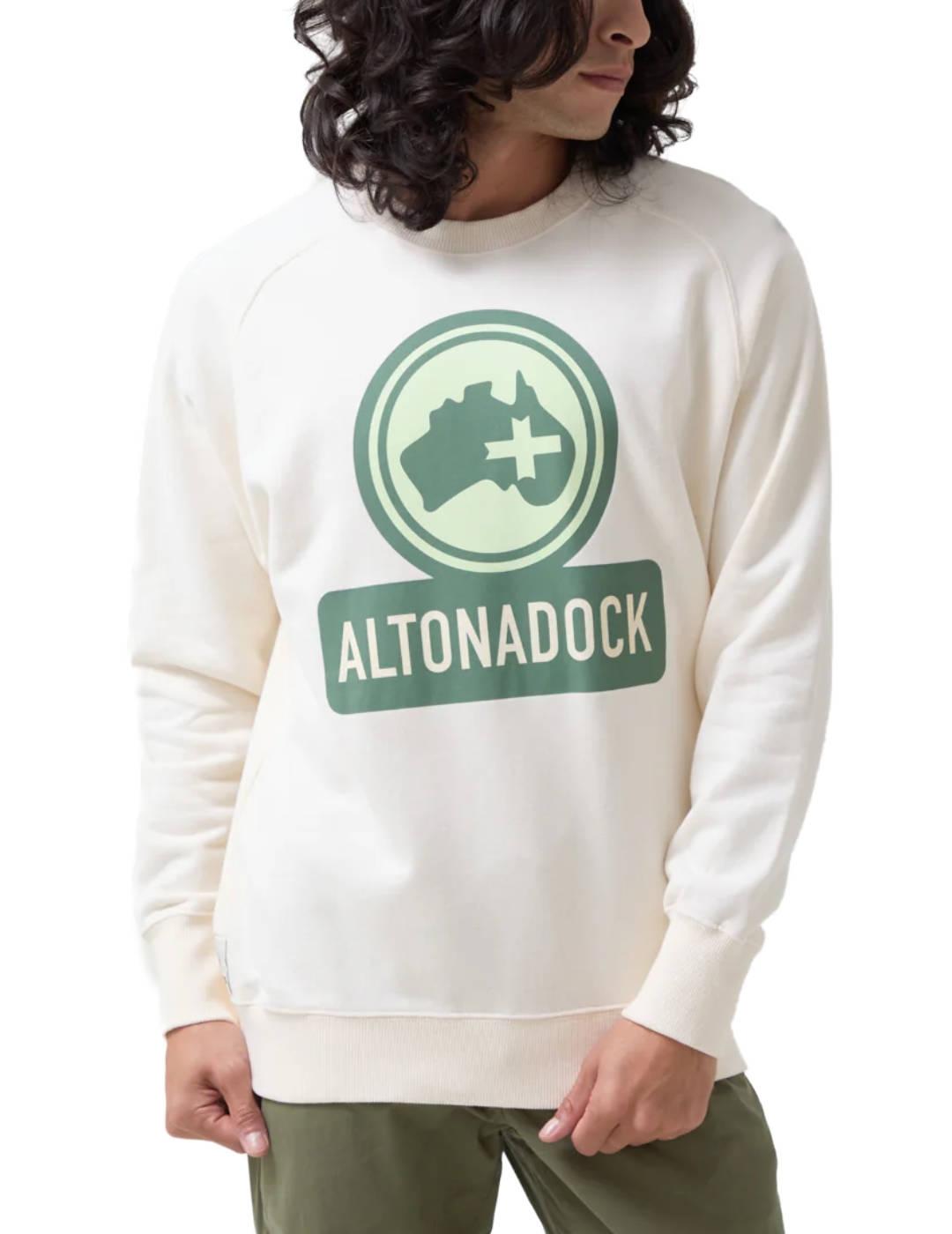 Sudadera Altonadock arena sin capucha para hombre