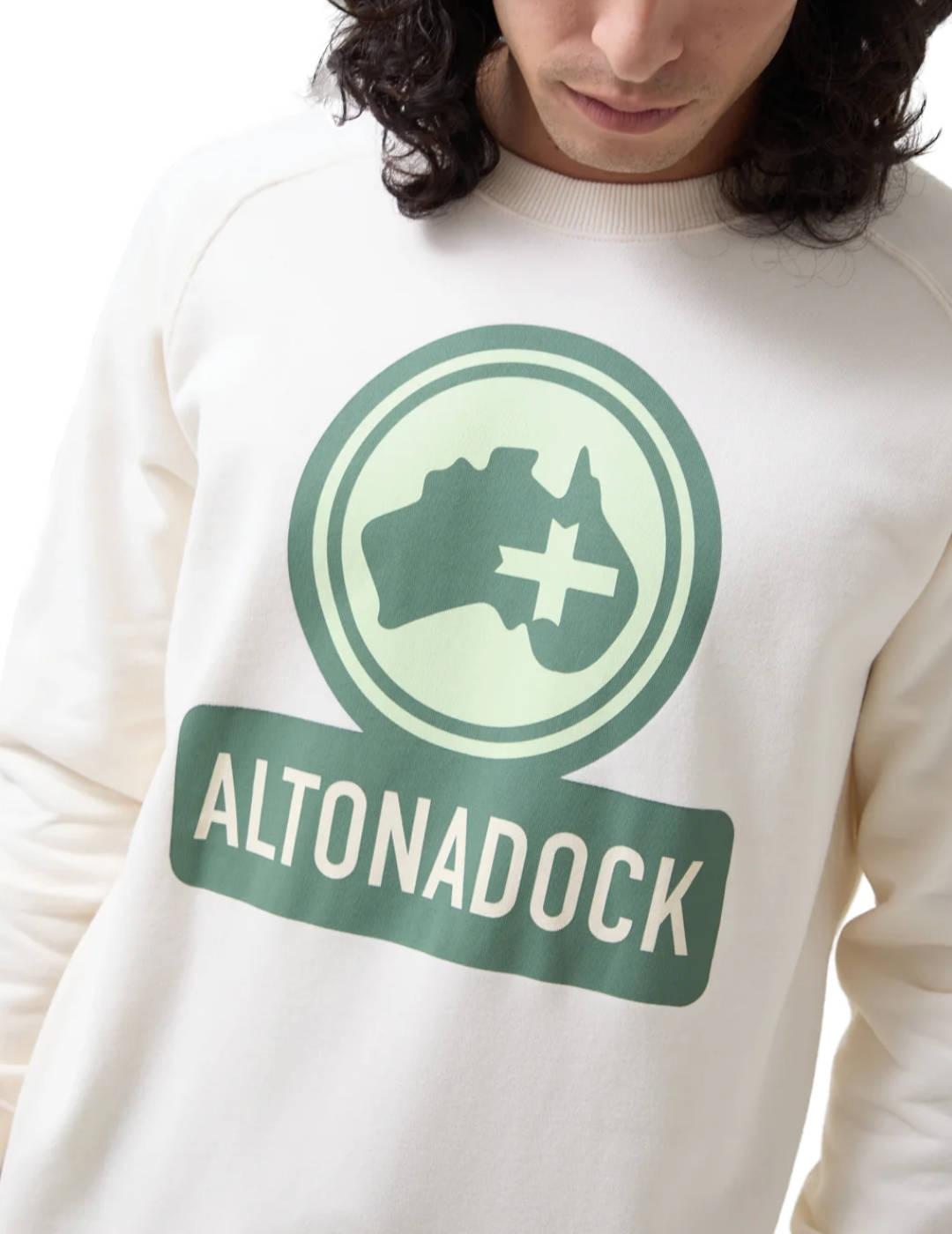 Sudadera Altonadock arena sin capucha para hombre