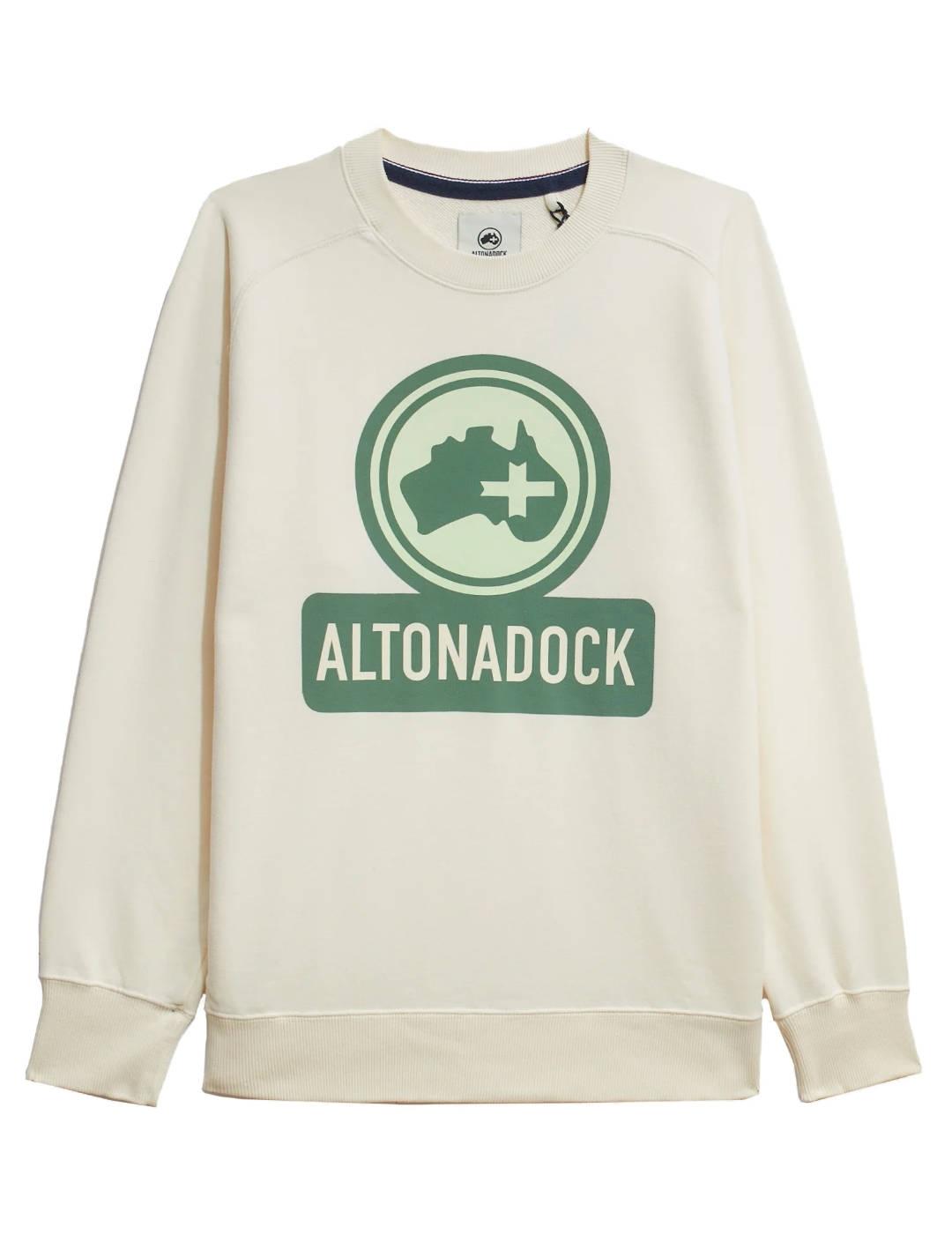 Sudadera Altonadock arena sin capucha para hombre