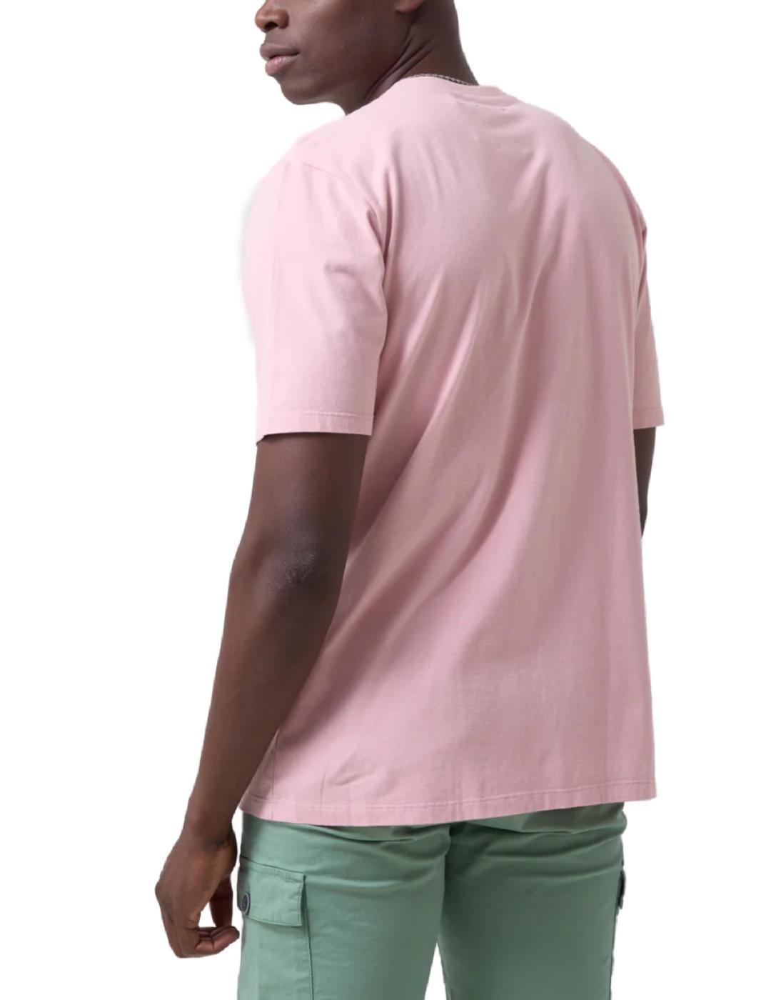 Camiseta Altonadock rosa bici manga corta para hombre