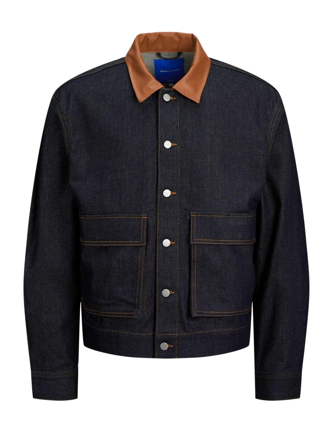 Chaqueta vaquera Jack&Jones Insligton marino para hombre