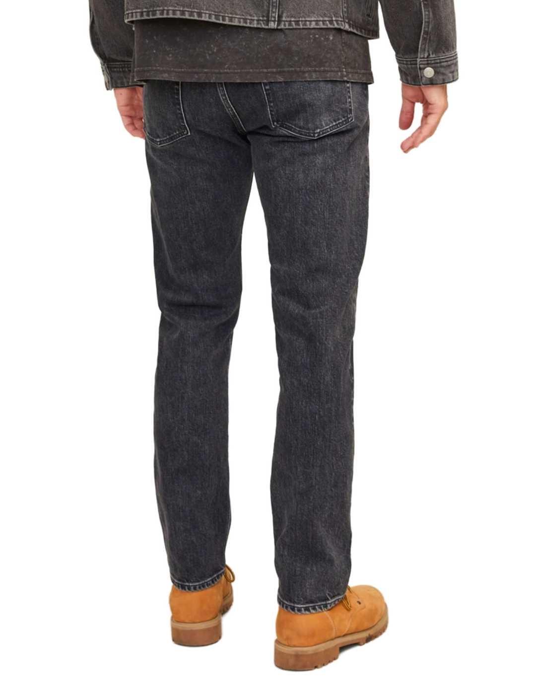 Pantalón vaquero Jack&Jones Chris negro relaxed para hombre