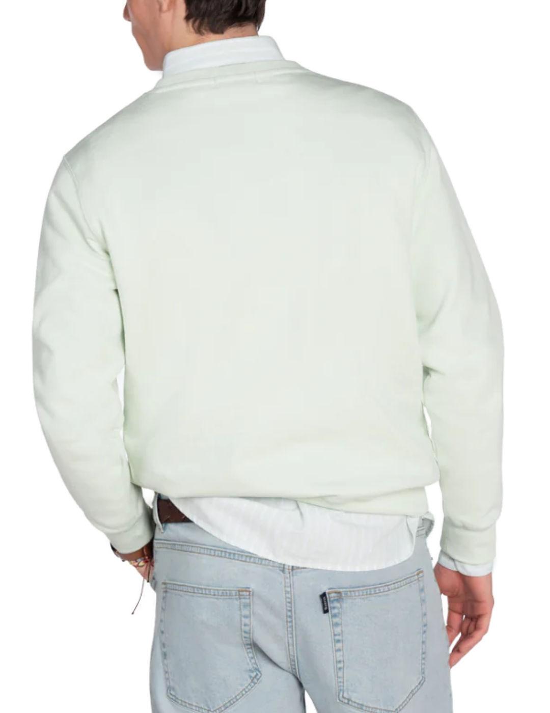 Sudadera Harper&Neyer New england verde agua para hombre