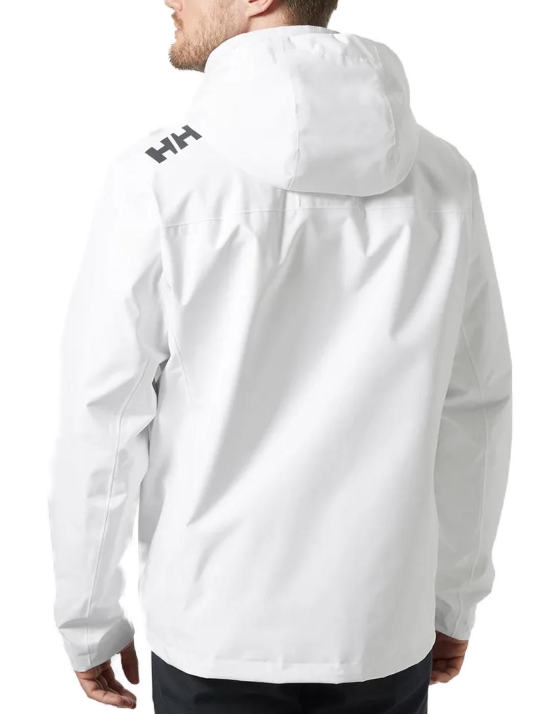 Chaqueta Helly Hansen Midlayer blanco impermeable de hombre