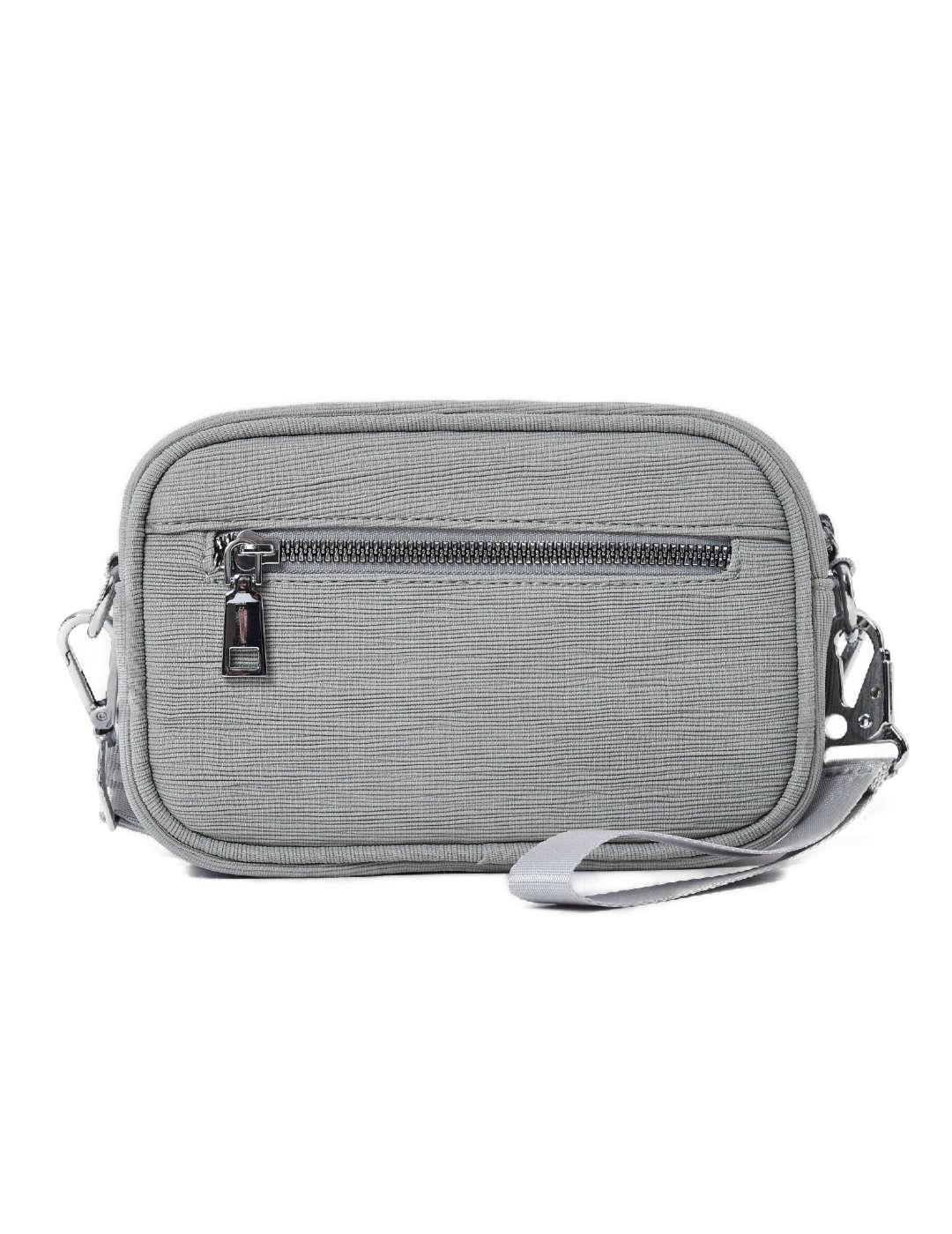 Bolso Project x Paris bandolera gris textura para hombre