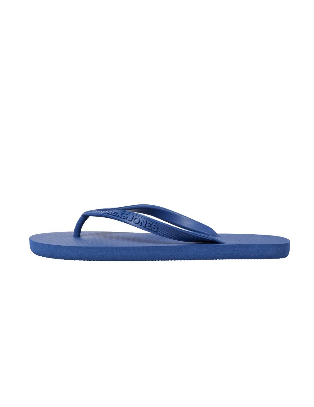 Chancla Jack&Jones flip flop azul de dedo para hombre