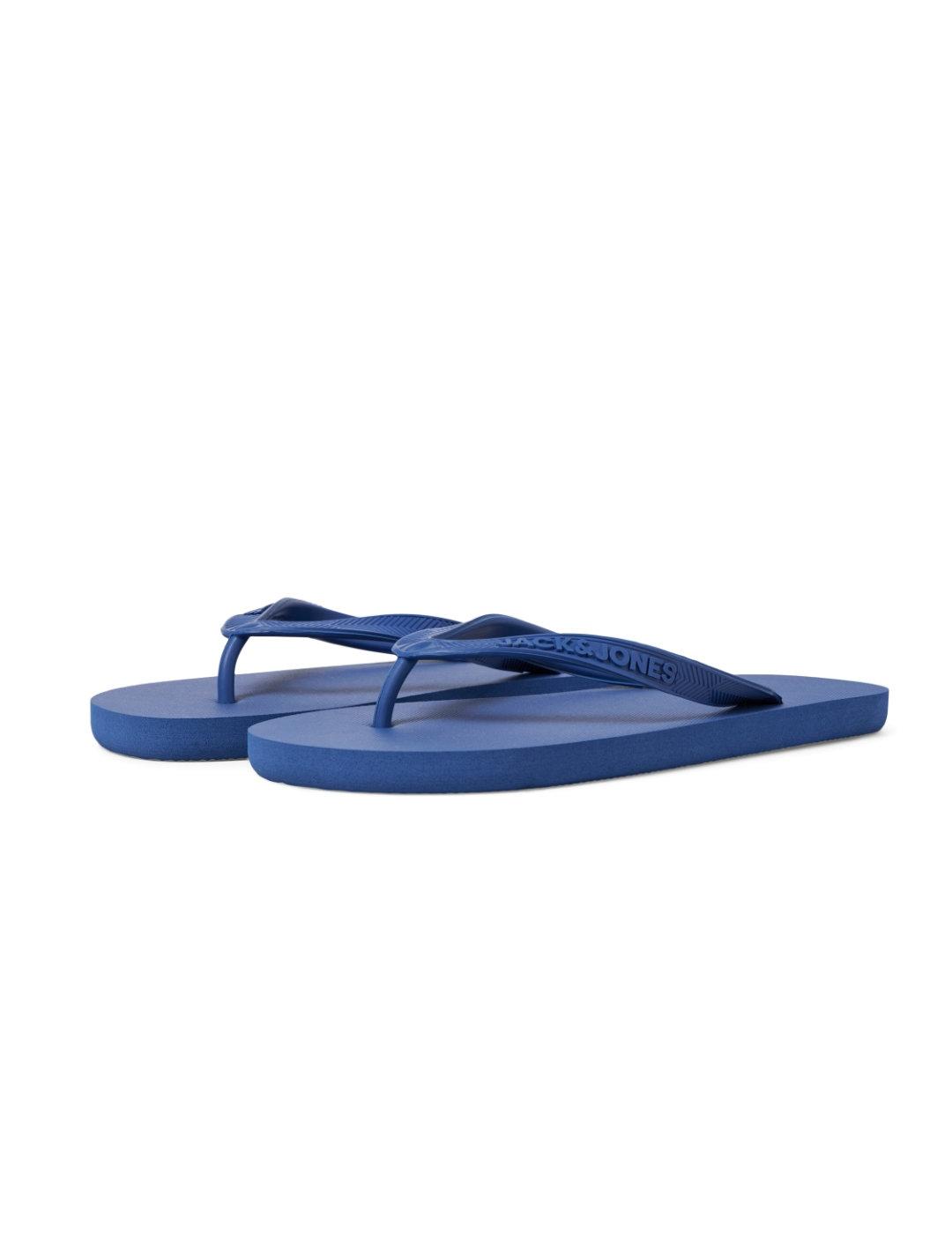 Chancla Jack&Jones flip flop azul de dedo para hombre